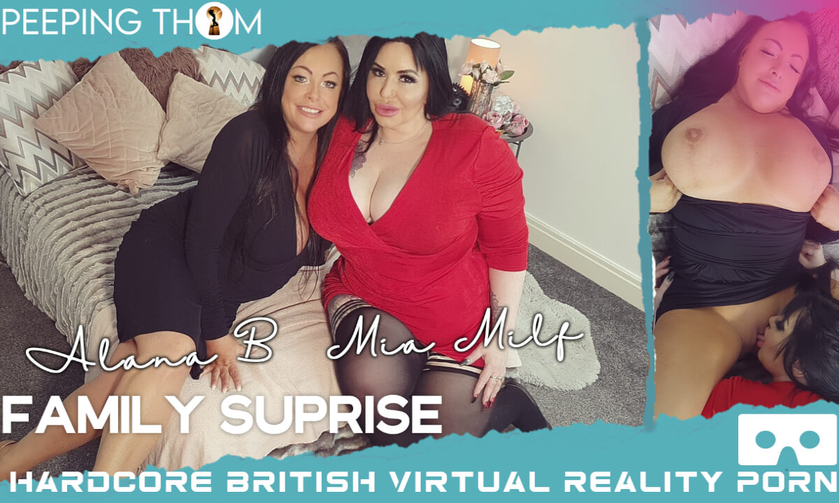 bbw family porn Family Suprise VR Porn Video - PeepingThom | VRPorn.ro