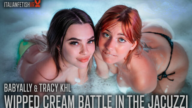 Whipped Cream Battle In The Jacuzzi