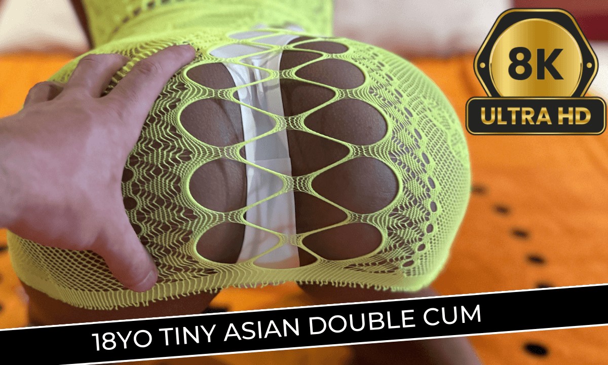 18Yo Tiny Asian Double Cum