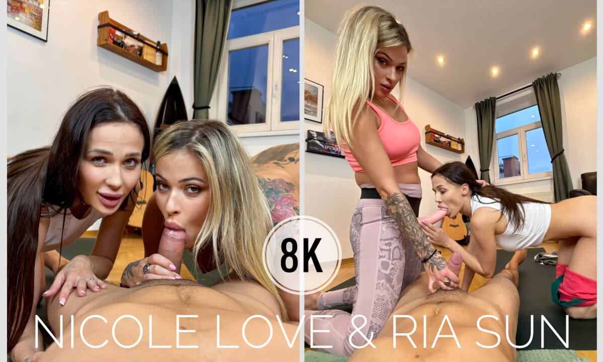 Sexy Workout With Nicole And Ria