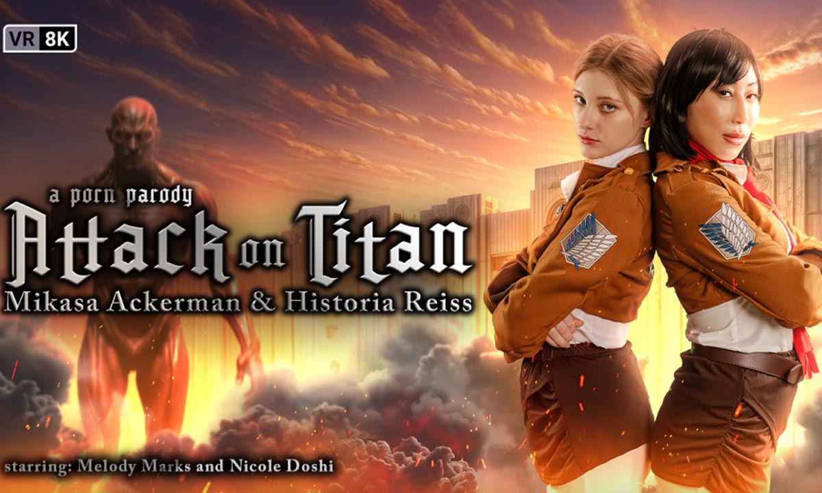 Attack On Titan: Mikasa Ackerman & Historia Reiss (A Porn Parody)